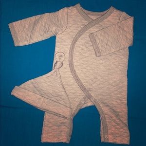 Mud pie quilted one piece with matching hat!